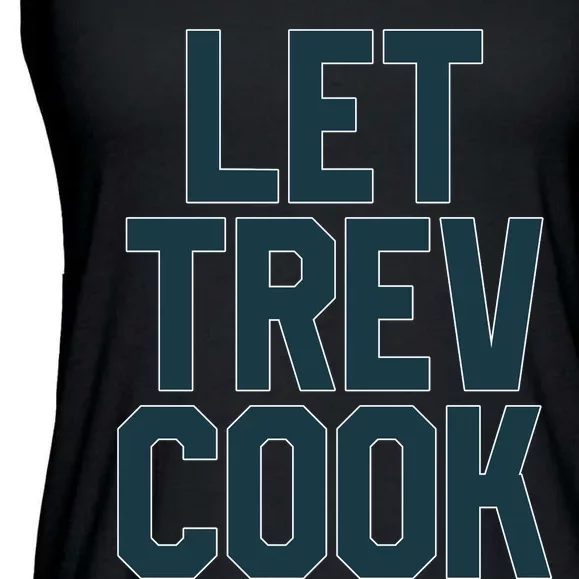 Let Trev Cook Ladies Essential Flowy Tank