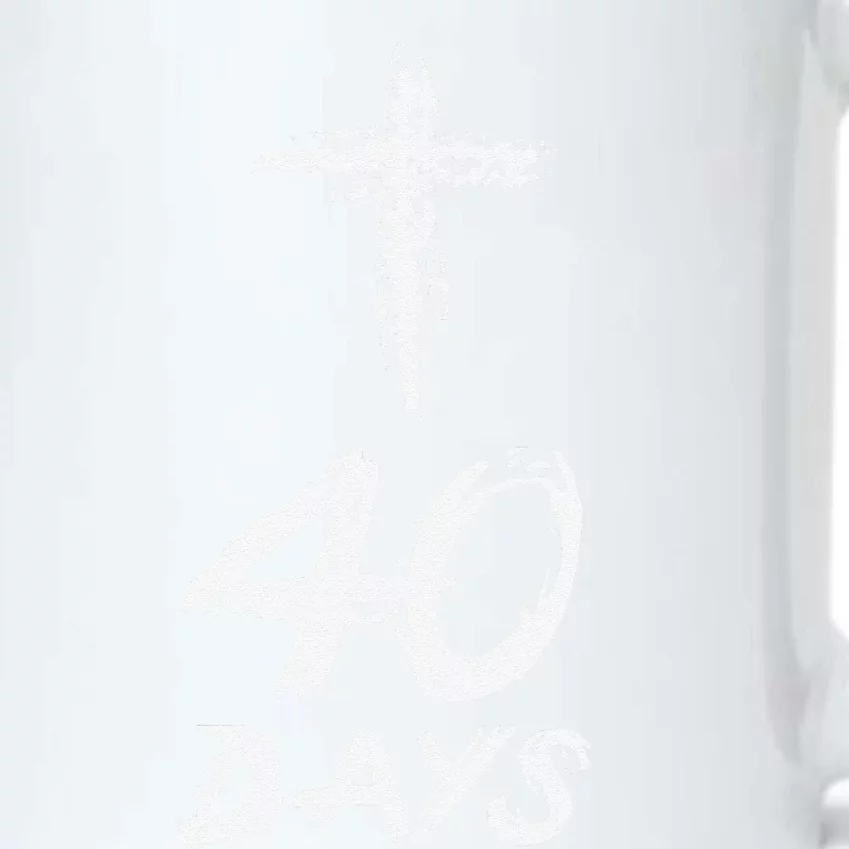 Lent T Catholic 40 Days Black Color Changing Mug