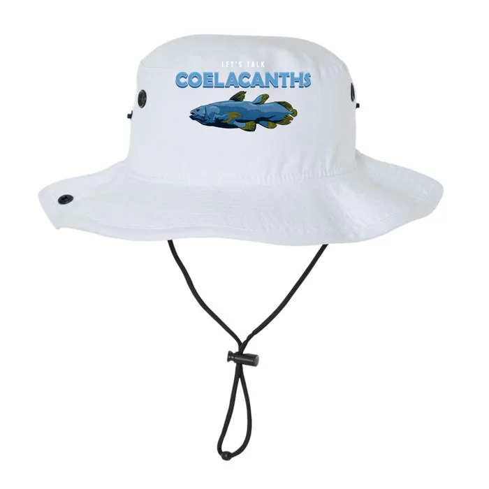 Let’s Talk Coelacanths Marine Life Fish Paleontologist Gift Legacy Cool Fit Booney Bucket Hat