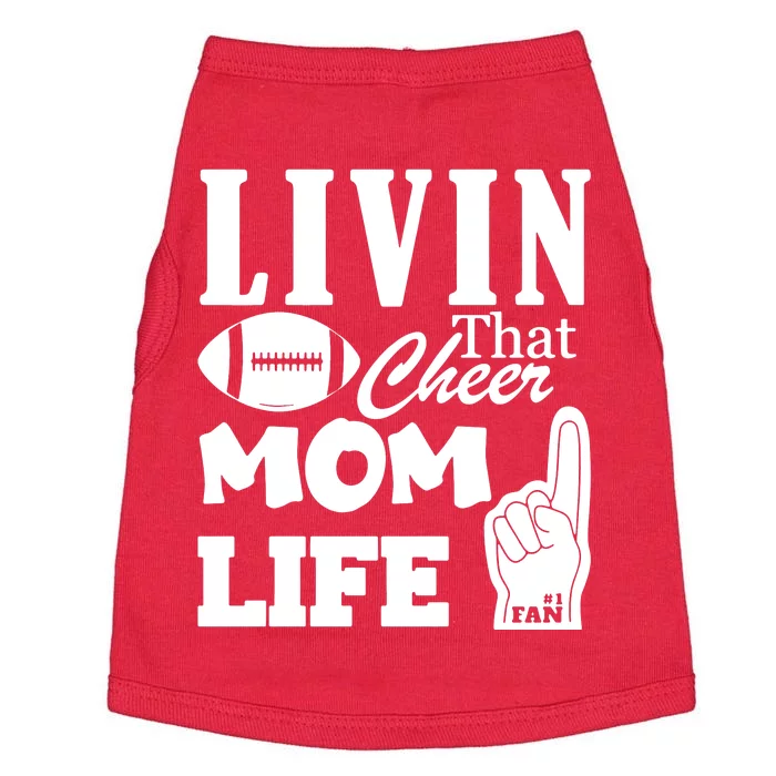 Livin That Cheer Mom Life Doggie Tank