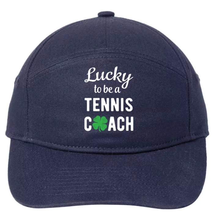 Lucky Tennis Coach Cute Funny Irish St Patricks Day Gift 7-Panel Snapback Hat