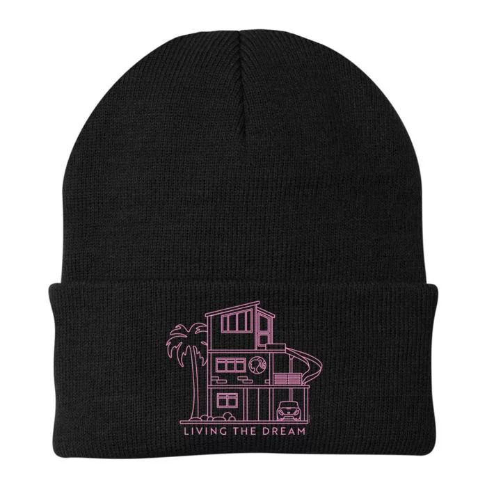 Living The Dream Knit Cap Winter Beanie