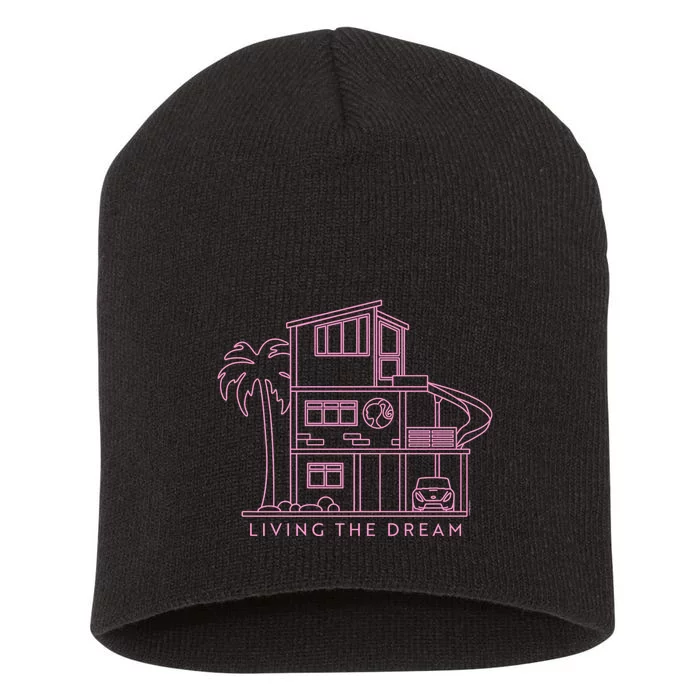 Living The Dream Short Acrylic Beanie