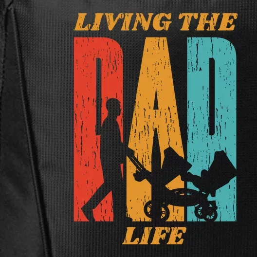 Living The Dad Life Retro City Backpack