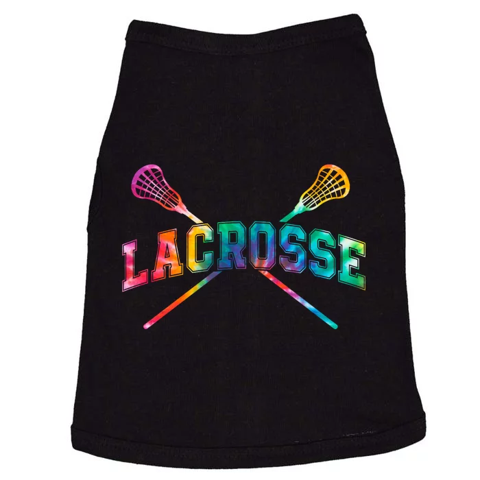 Lacrosse Tie Dye Doggie Tank