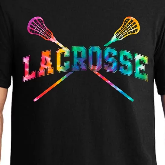 Lacrosse Tie Dye Pajama Set