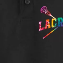 Lacrosse Tie Dye Dry Zone Grid Performance Polo