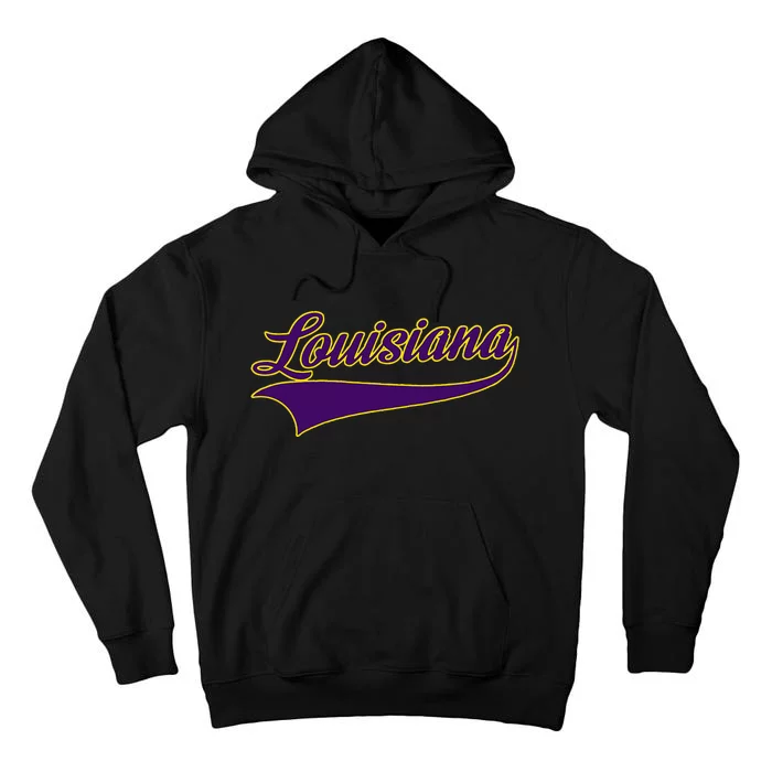 Louisiana Throwback Design Print Classic Tall Hoodie