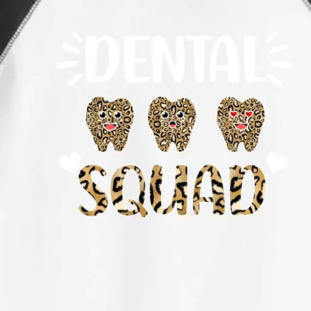 Leopard Tooth Dentist Assistants Dental Squad Orthodontists Cute Gift Toddler Fine Jersey T-Shirt