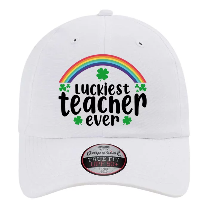 Luckiest Teacher Ever Funny St.Patricks Day The Original Performance Cap