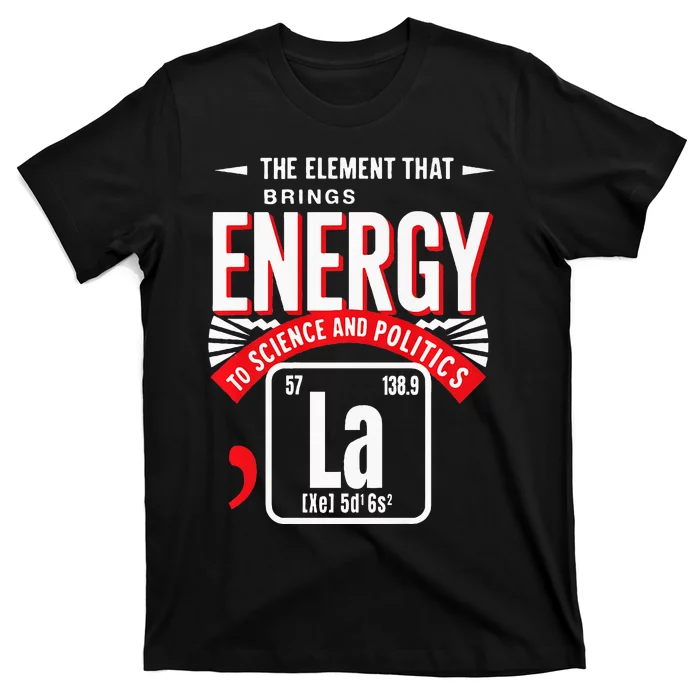 La The Element That Brings Energy Kamala Harris Science Premium T-Shirt