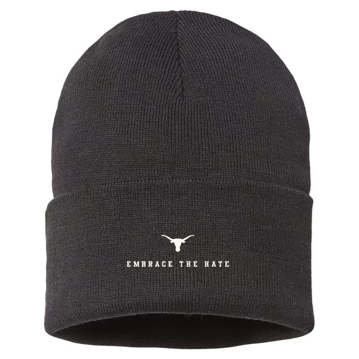 Limited Texas Embrace The Hate Sustainable Knit Beanie