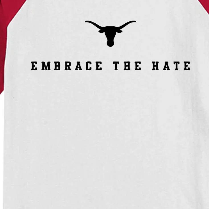 Limited Texas Embrace The Hate Kids Colorblock Raglan Jersey