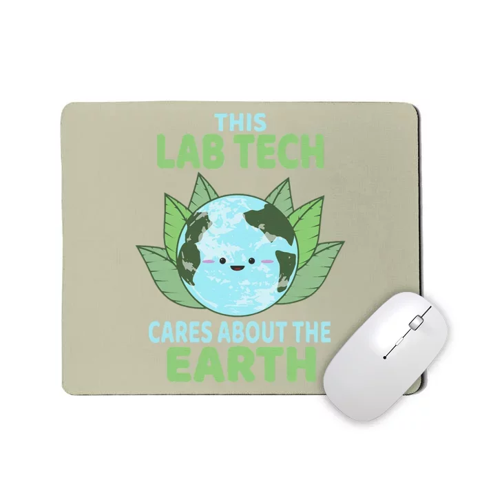 Lab Tech Earth Day Environmental Awareness Mousepad