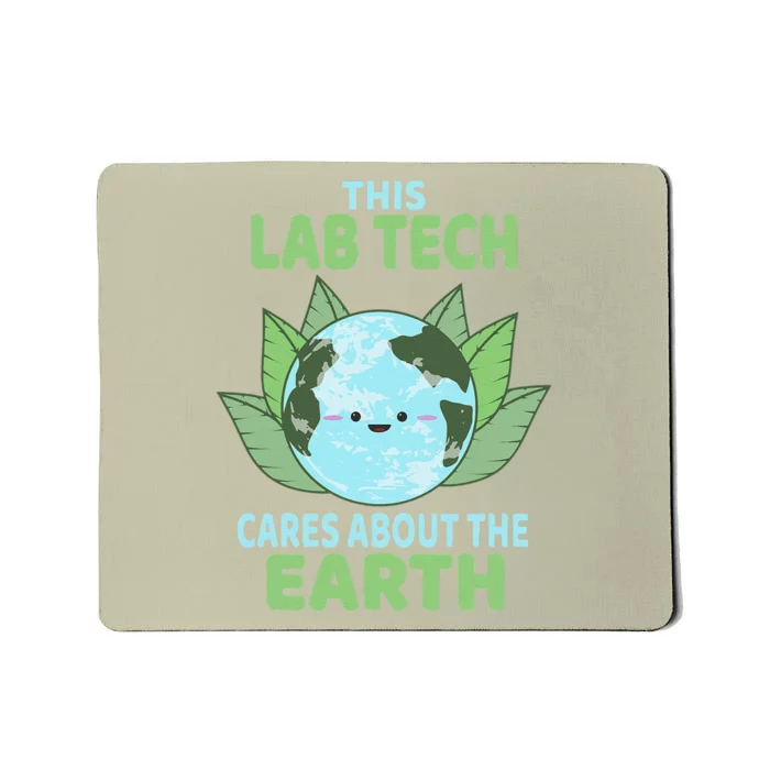 Lab Tech Earth Day Environmental Awareness Mousepad