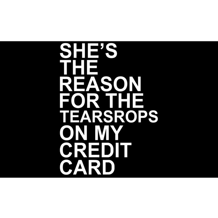 London The Eras Shes The Reason On My Credit Card Bumper Sticker