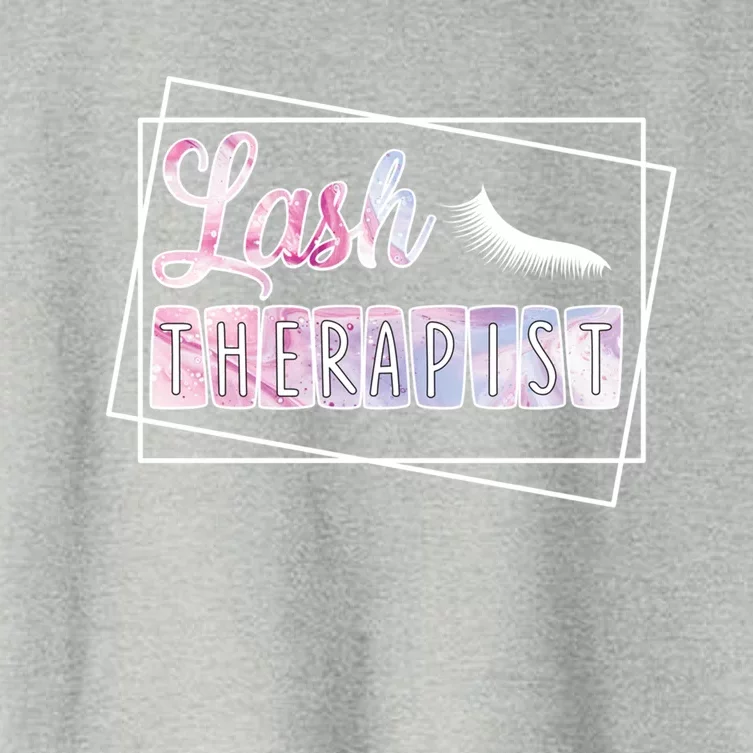 Lash Therapist Eyelash Artist Lash Tech Lash Artist Gift Women's Crop Top Tee