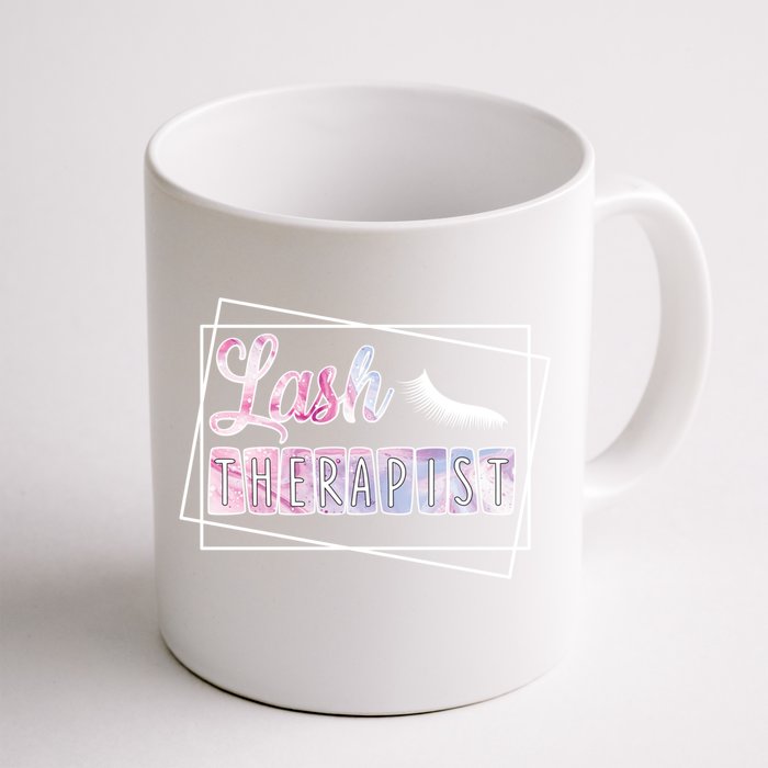 Lash Therapist Eyelash Artist Lash Tech Lash Artist Gift Front & Back Coffee Mug