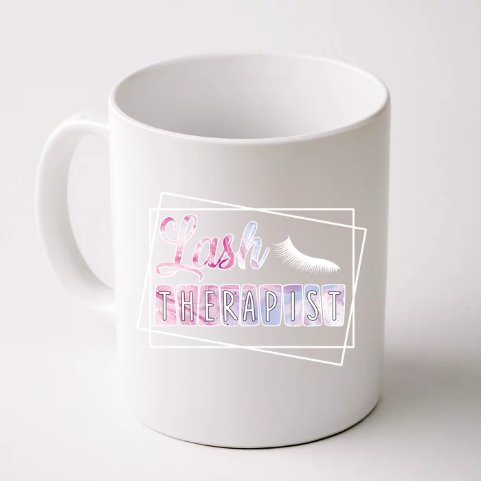 Lash Therapist Eyelash Artist Lash Tech Lash Artist Gift Front & Back Coffee Mug