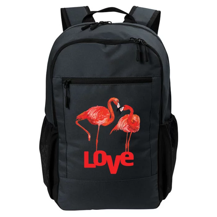 Love Two Flamingo In Love Gift Daily Commute Backpack