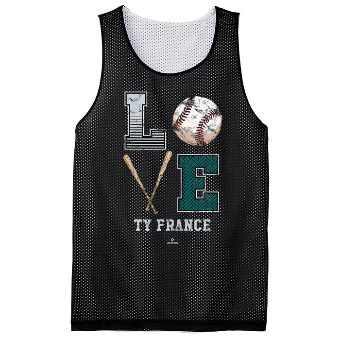 Love Ty France Ty France Seattle Mesh Reversible Basketball Jersey Tank