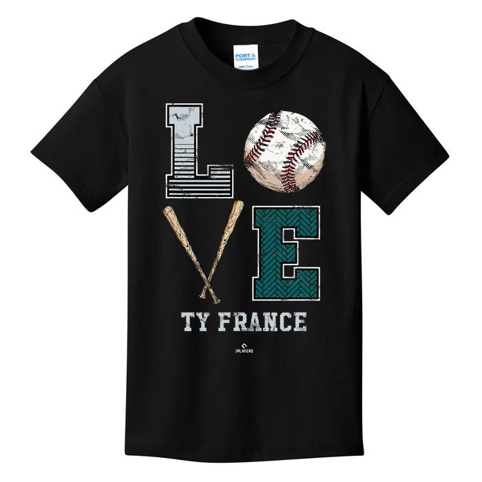 Love Ty France Ty France Seattle Kids T-Shirt