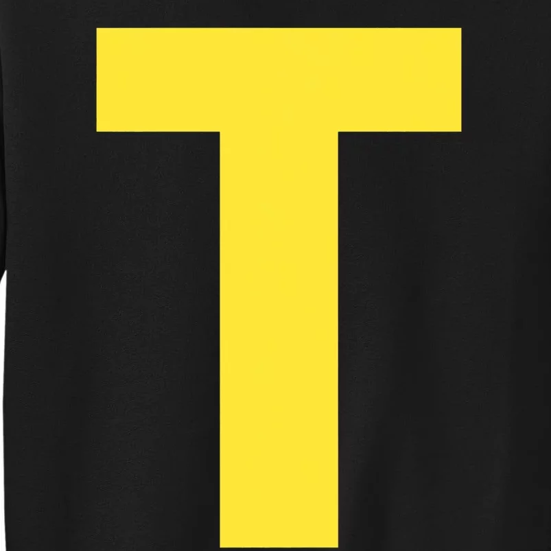 Letter T Funny Matching Halloween Costume Sweatshirt