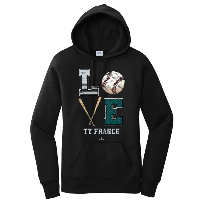 Love Ty France Ty France Seattle Women's Pullover Hoodie