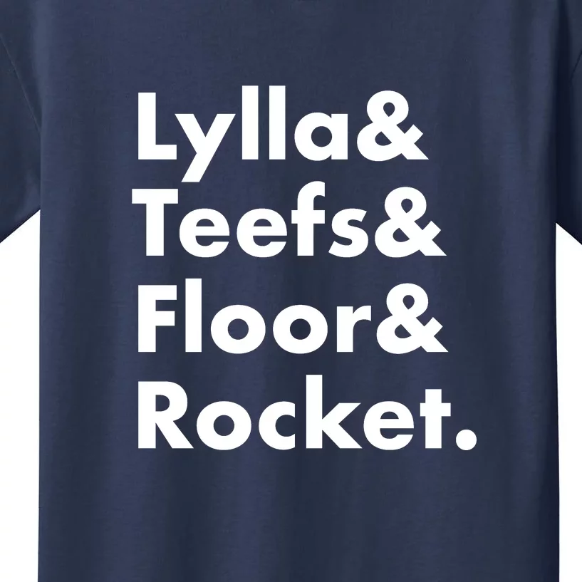 Lylla Teefs Floor & Rocket. Kids T-Shirt