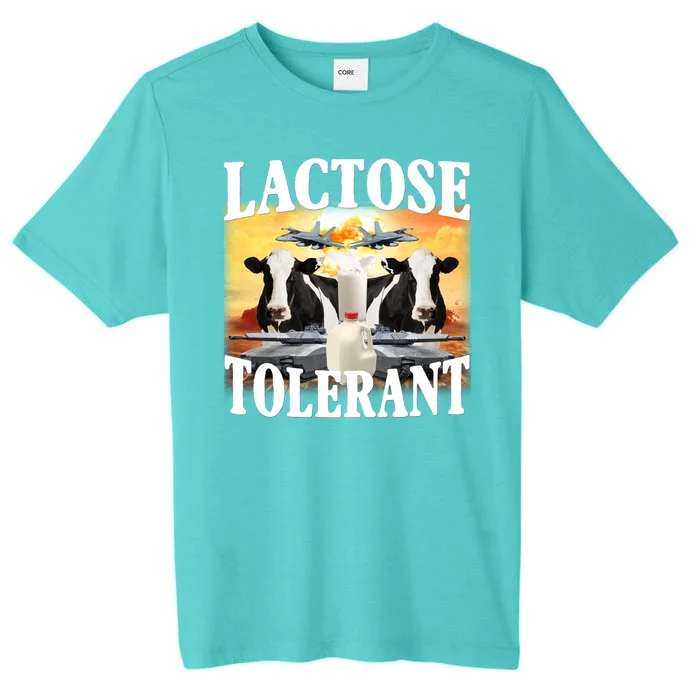 Lactose Tolerant Funny Cow ChromaSoft Performance T-Shirt