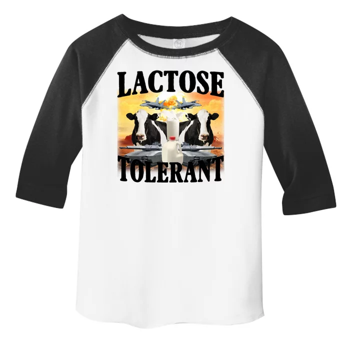 Lactose Tolerant Funny Cow Toddler Fine Jersey T-Shirt