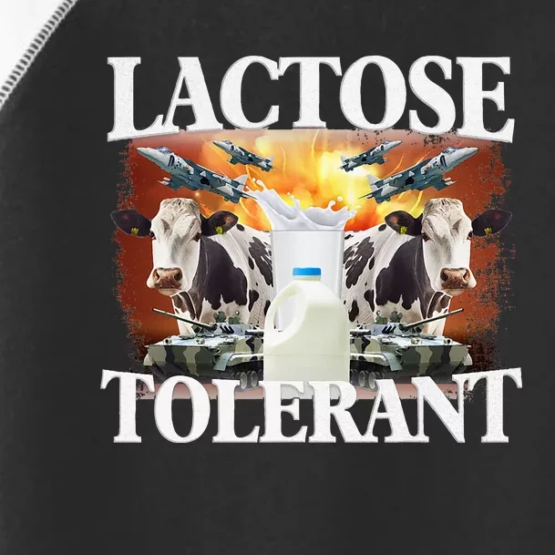 Lactose Tolerant Funny Trending Toddler Fine Jersey T-Shirt