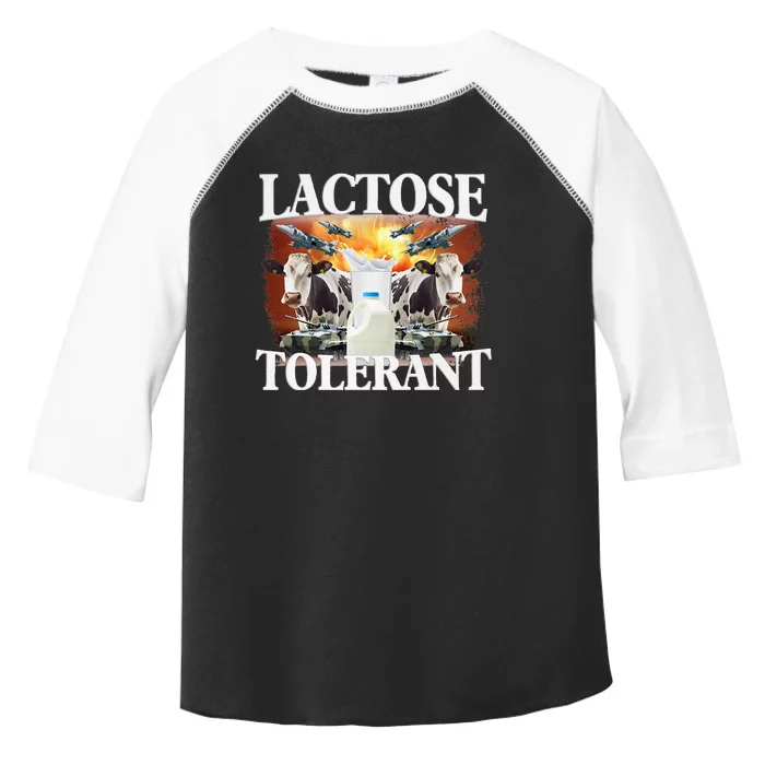 Lactose Tolerant Funny Trending Toddler Fine Jersey T-Shirt