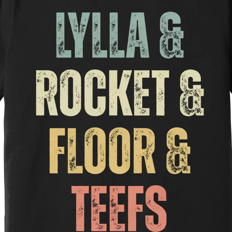 Lylla & Teefs Floor Rocket Premium T-Shirt