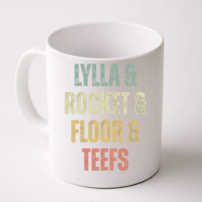 Lylla & Teefs Floor Rocket Front & Back Coffee Mug