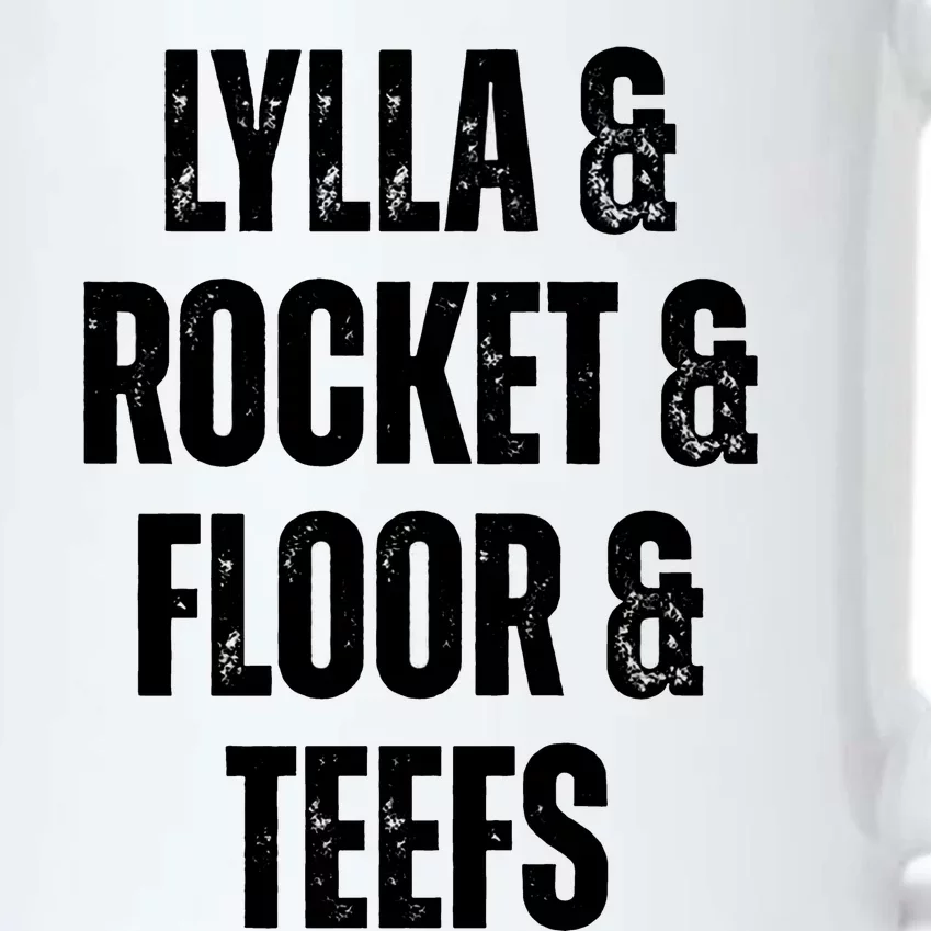 Lylla & Teefs Floor Rocket Black Color Changing Mug