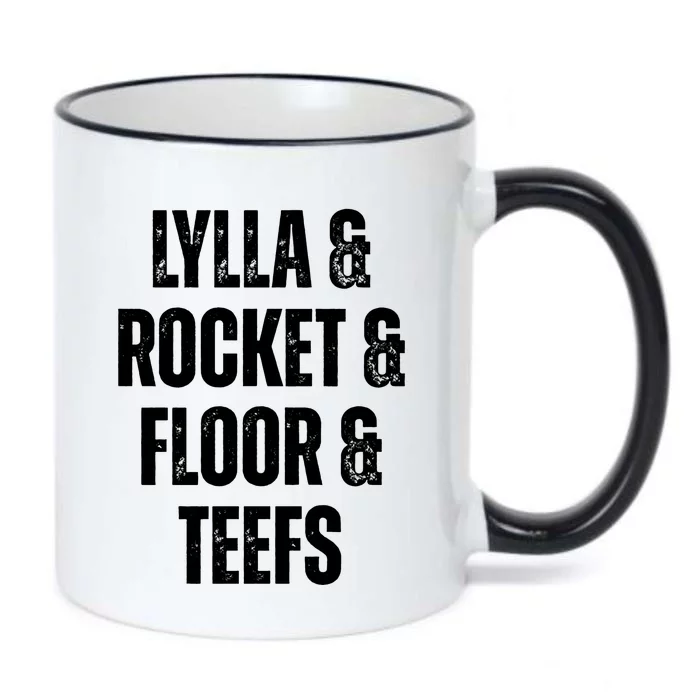 Lylla & Teefs Floor Rocket Black Color Changing Mug