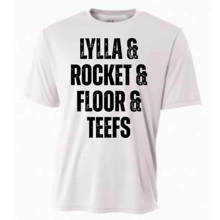 Lylla & Teefs Floor Rocket Cooling Performance Crew T-Shirt