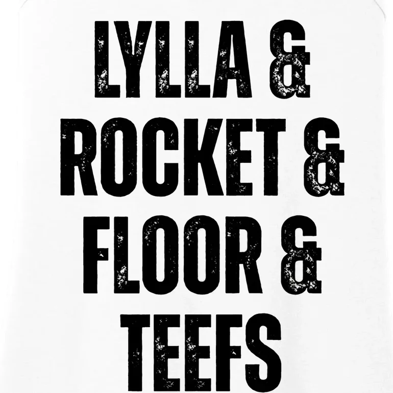 Lylla & Teefs Floor Rocket Ladies Essential Tank