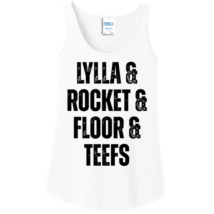 Lylla & Teefs Floor Rocket Ladies Essential Tank