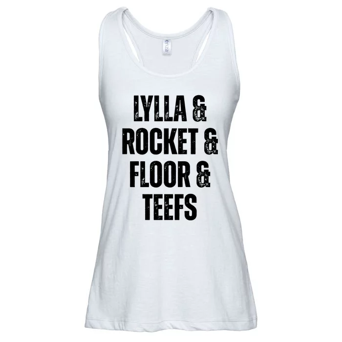 Lylla & Teefs Floor Rocket Ladies Essential Flowy Tank