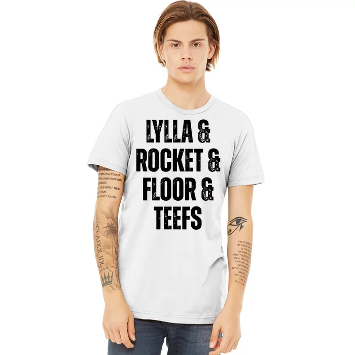 Lylla & Teefs Floor Rocket Premium T-Shirt