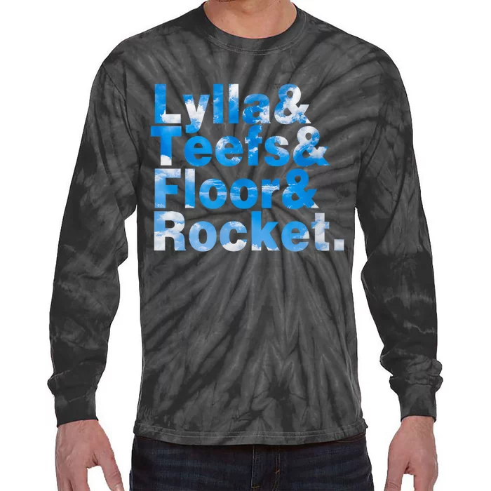 Lylla & Teefs & Floor & Rocket Tie-Dye Long Sleeve Shirt