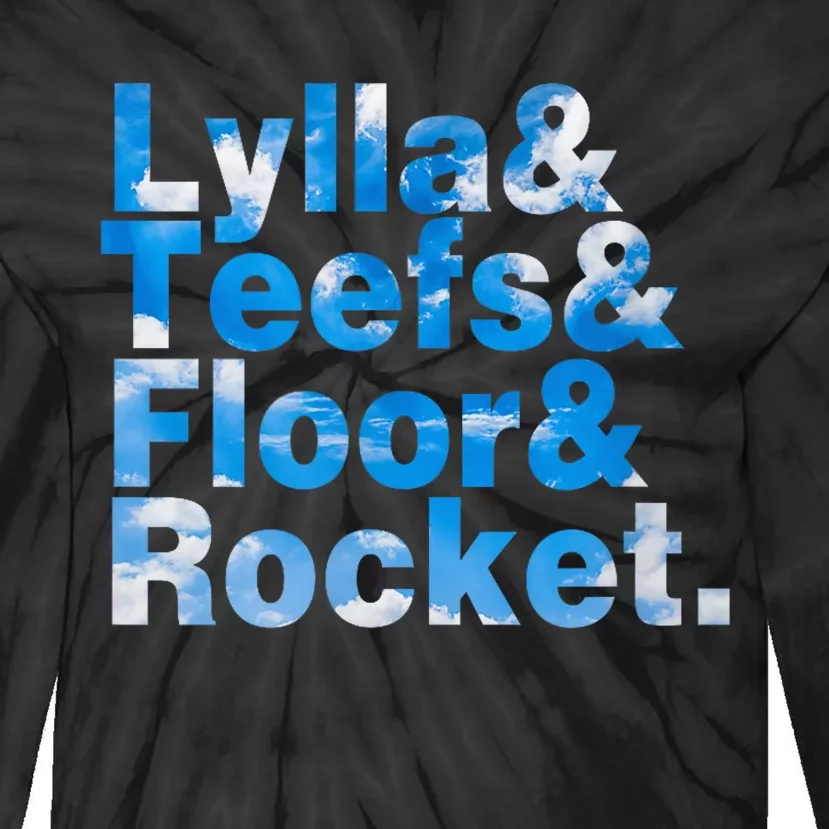 Lylla & Teefs & Floor & Rocket Tie-Dye Long Sleeve Shirt