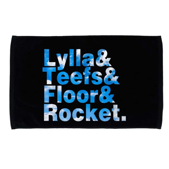 Lylla & Teefs & Floor & Rocket Microfiber Hand Towel