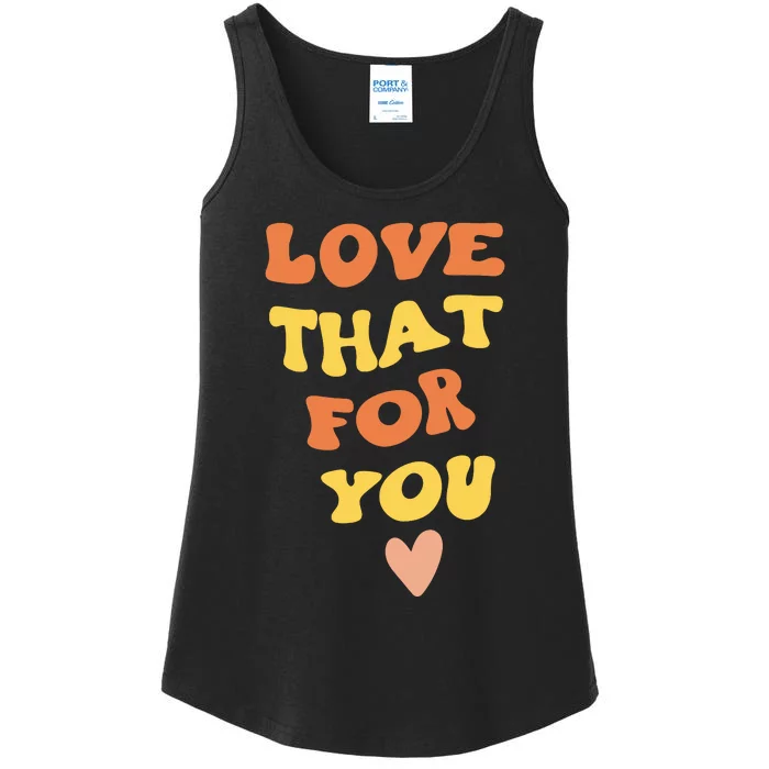 Love That For You I Love That For You Ladies Essential Tank