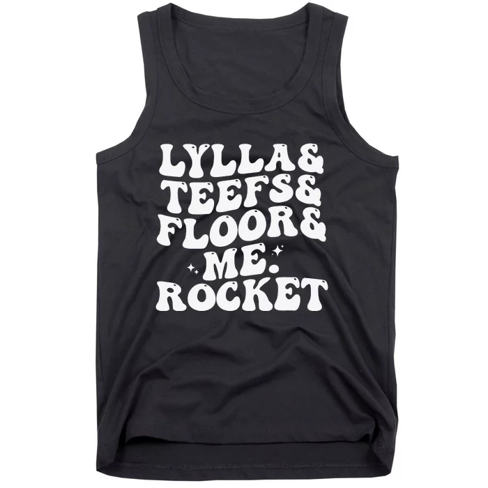 Lylla Teefs Floor and Me Rocket Tank Top