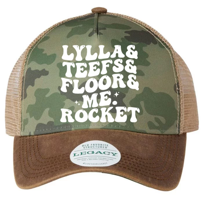 Lylla Teefs Floor And Me. Rocket Legacy Tie Dye Trucker Hat