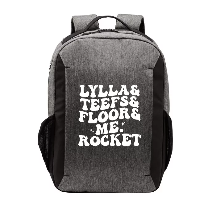 Lylla Teefs Floor And Me. Rocket Vector Backpack