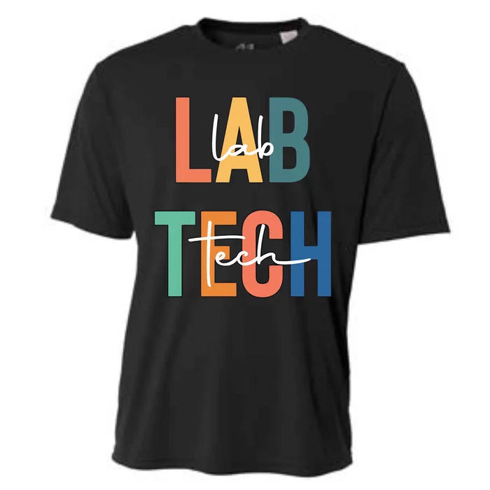 Lab Tech Funny Lab Week Laboratory Scientist Medical Technologist Cooling Performance Crew T-Shirt